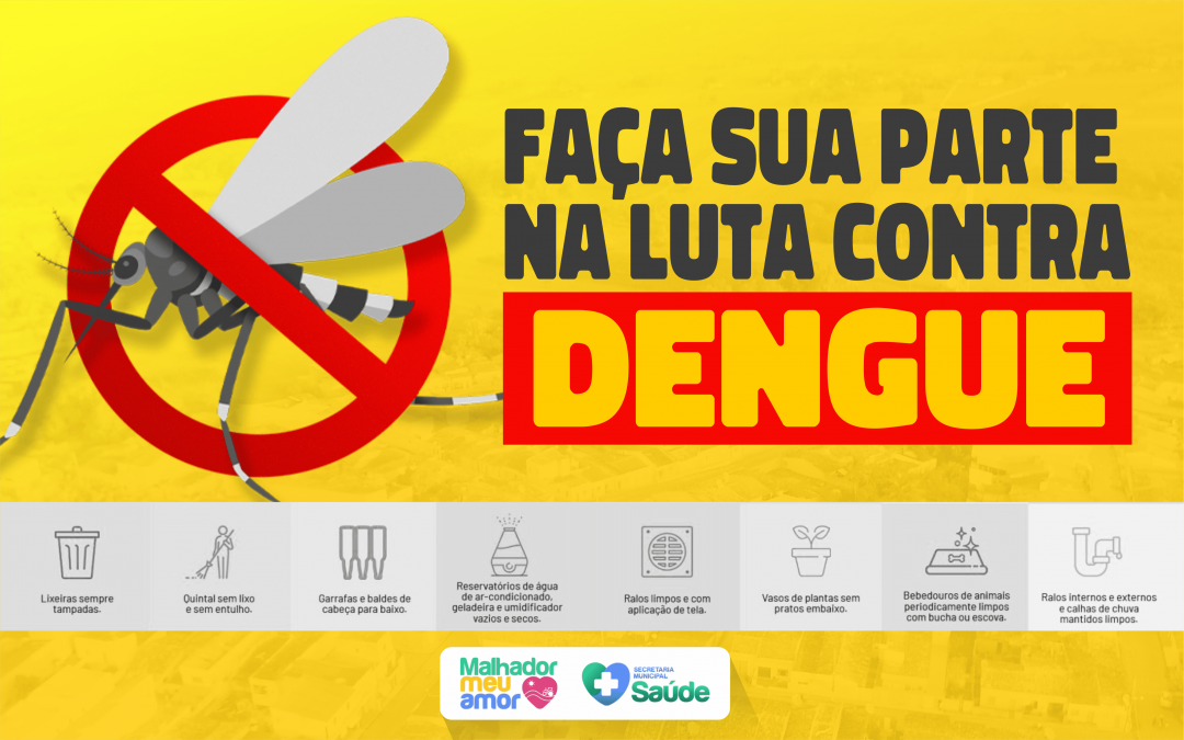 Prefeitura de Malhador lança campanha de conscientização contra à dengue