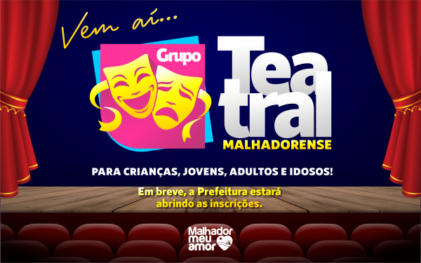 Prefeitura de Malhador projeta criação do Grupo Teatral Malhadorense