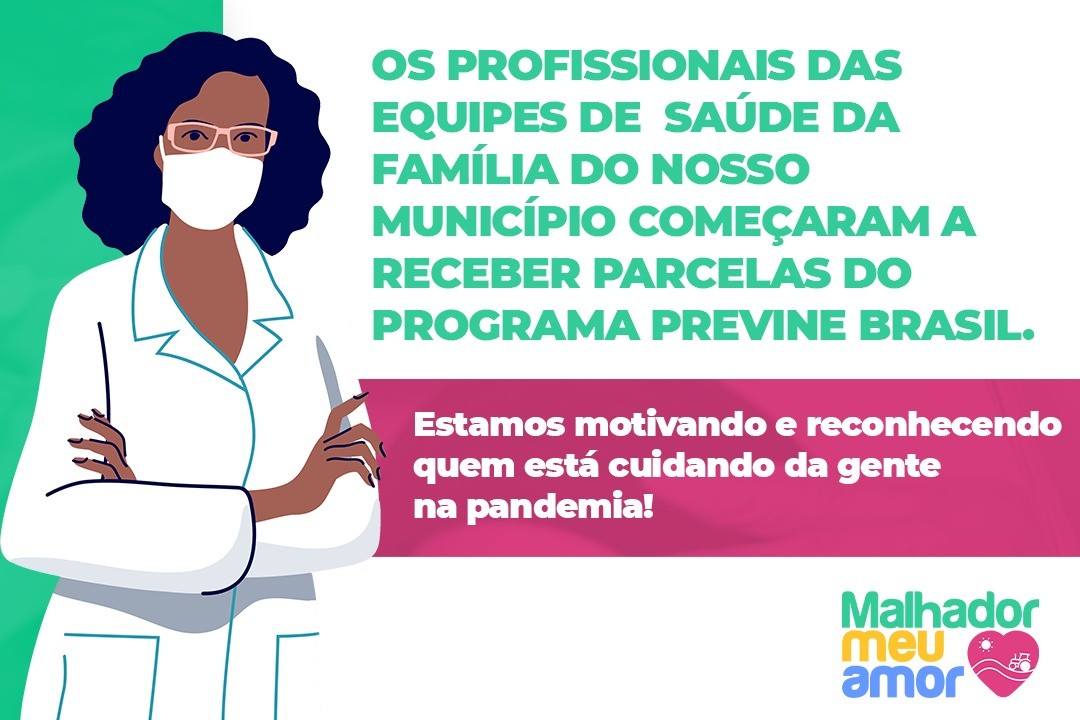 Profissionais de Saúde começam a receber parcelas do programa Previne Brasil