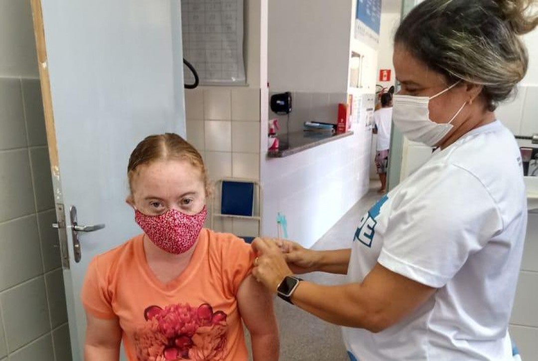 Malhador inicia vacinação para pessoas com Síndrome de Down e Autistas