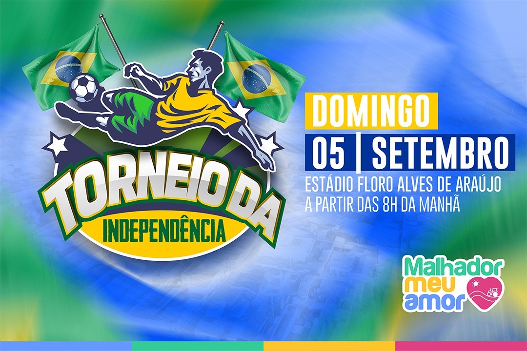 Confira a programação do Torneio da Independência que será realizado domingo em Malhador